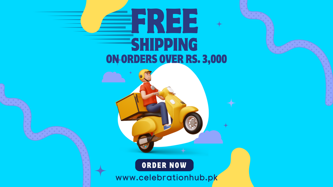 Free Shipping on Orders Over Rs. 3,000 Across Pakistan  – Shop More, Save More!