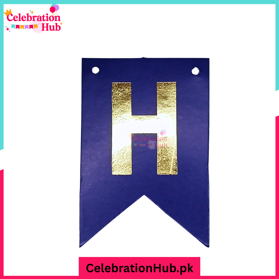 Happy Anniversary Card Bunting Banner