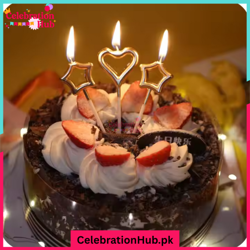 Heart and Star Shaped Candles –Mini Candles for Valentine’s Day, Wedding Favors, Birthdays and Home Decor