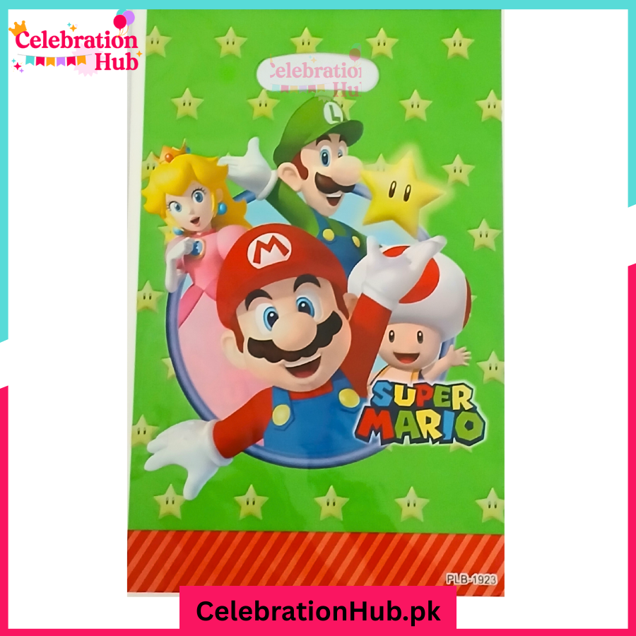 Super Mario Goody Bag Pack Of 10 Boss baby Theme Favor Bags