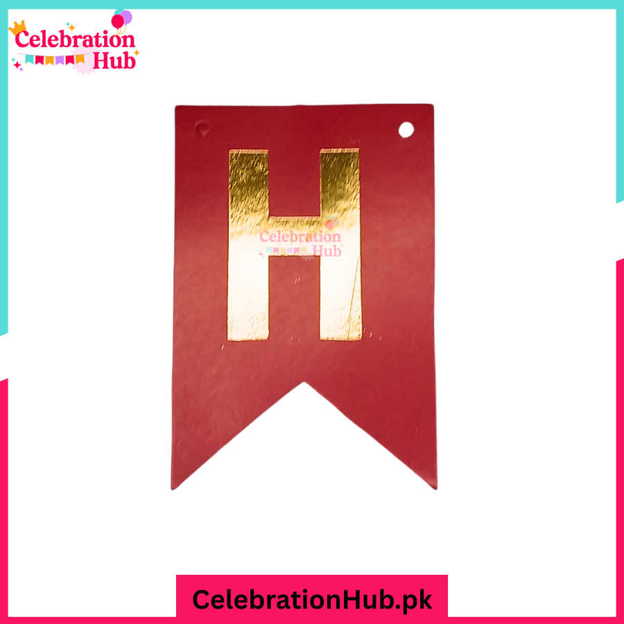 Happy Anniversary Card Bunting Banner
