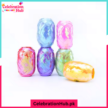 Curly Balloon Ribbon Roll – Shiny Gift Wrapping & Party Decoration Ribbon for Balloons, Crafts, and Events