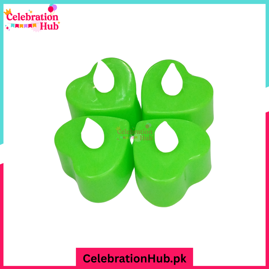 Heart-Shaped LED Candle – 4cm Romantic Flameless Light for Home, Events & Gifts