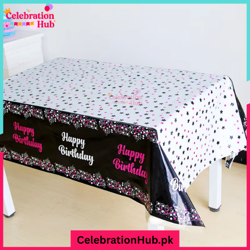Premium Waterproof Table Cover – 54" x 72 for Birthday Parties