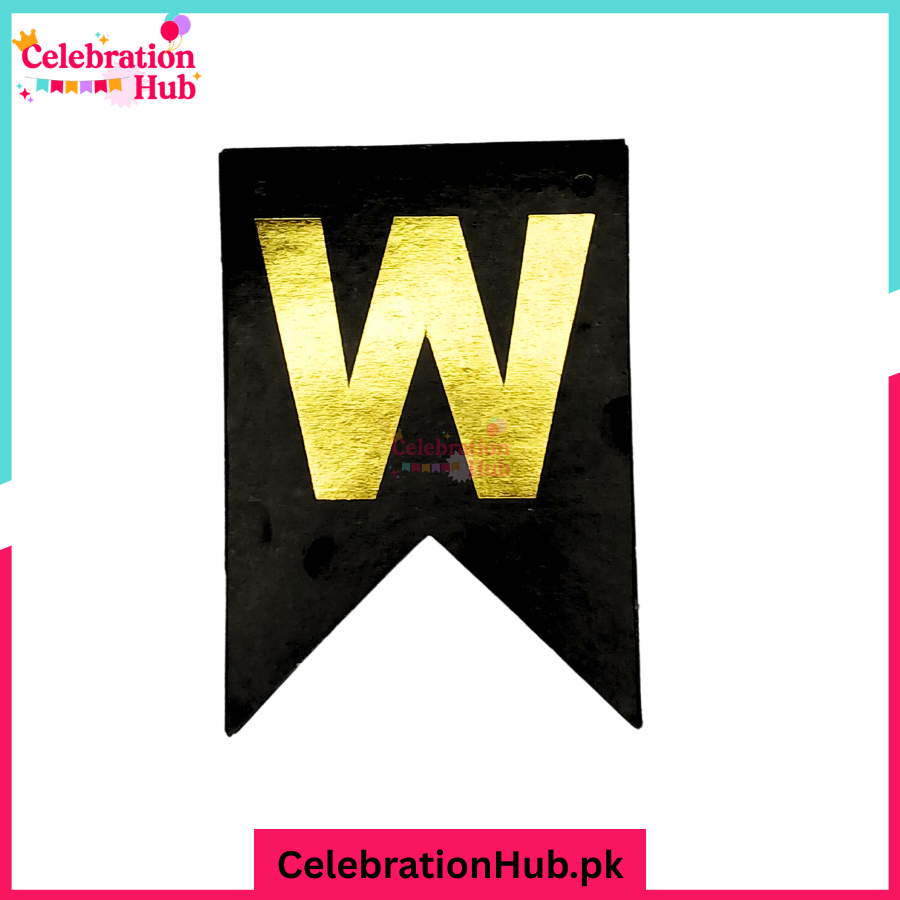 WELCOME Card Bunting Banner
