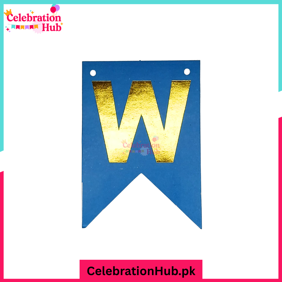 WELCOME Card Bunting Banner