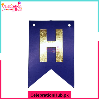 Happy Anniversary Card Bunting Banner