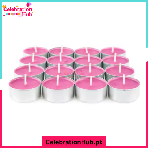 Pack Of 10 - Romantic Floating Tea Light Wax Candles