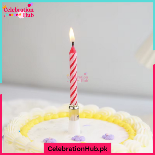 Spiral Musical Birthday Candles for Kids – Twisting Cake Candles with Happy Birthday Song – Fun Party Candle for Themed Celebrations, Weddings & Events