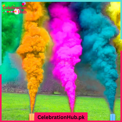 Color Smoke Bombs – Small & Large Smoke Sticks for Parties, Photoshoots & Celebrations