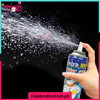 Party Snow Spray - For Birthdays, Celebration, Fun and Decoration
