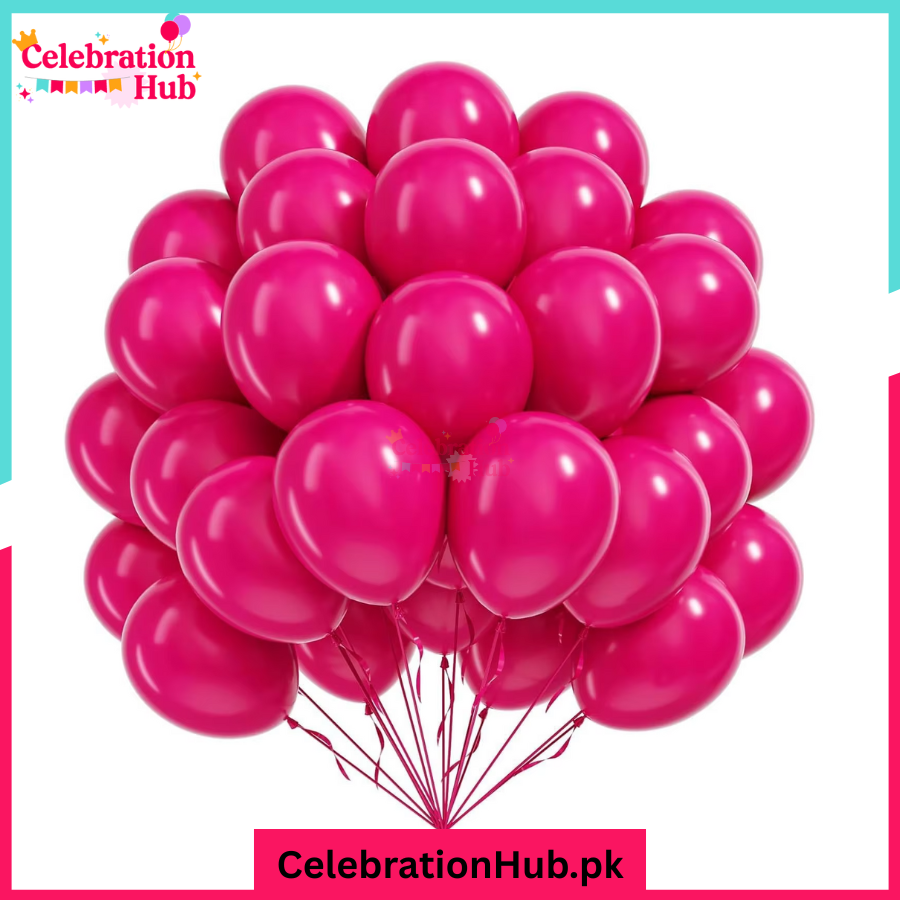 Chrome Metallic Balloons 10" – Assorted Shiny Latex Balloons for Birthday, Wedding & Party Decoration - Pack of 10 and 25