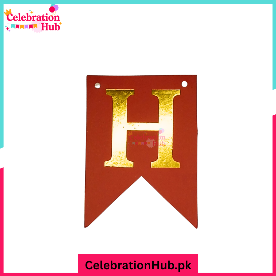 Happy Birthday Card Bunting Banner