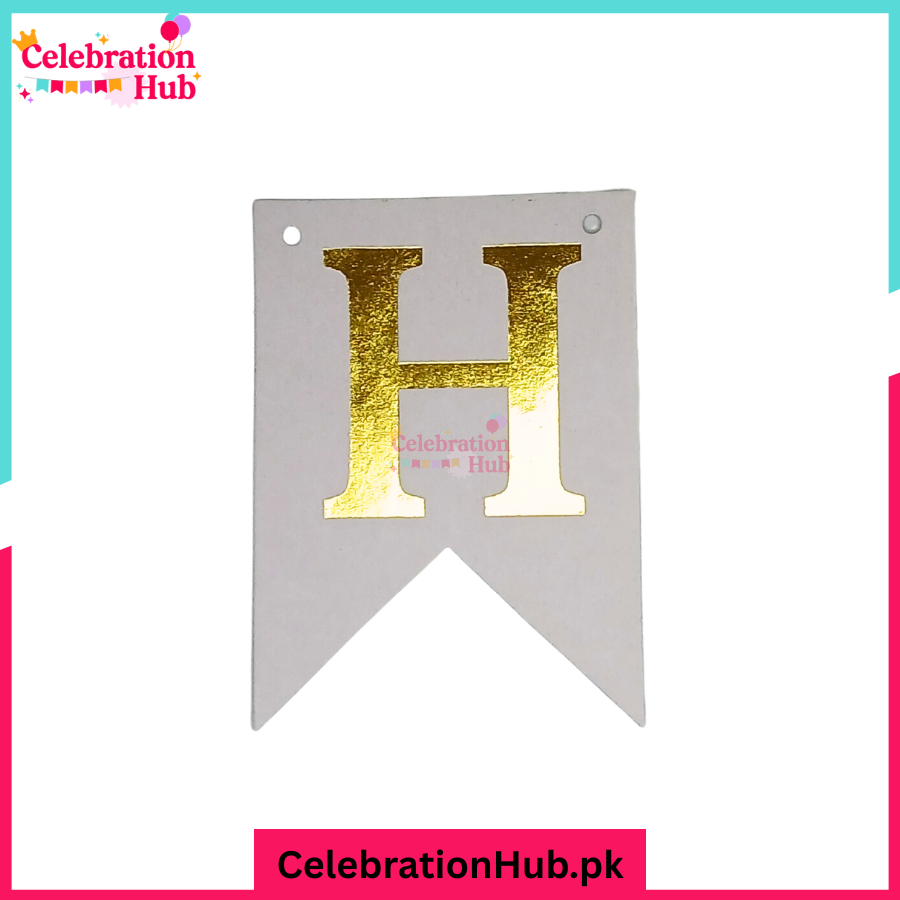 Happy Birthday Card Bunting Banner